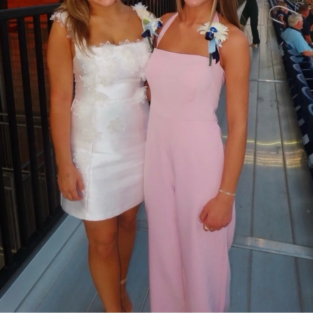 Light Pink Jumpsuit / Romper - Picture 3 of 3